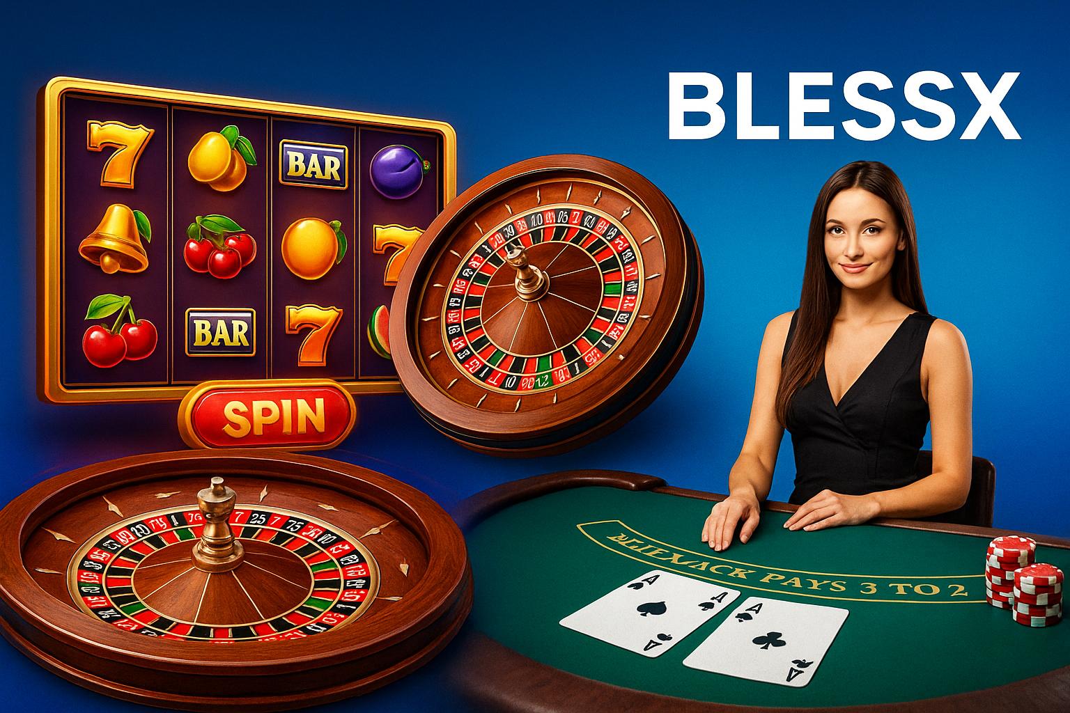 Jogos de cassino online BLESSX